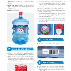 Hướng dẫn nhận biết La Vie 19L chính hãng