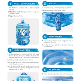 Hướng dẫn nhận biết ViVa 18.5L chính hãng